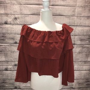 Off the shoulder top